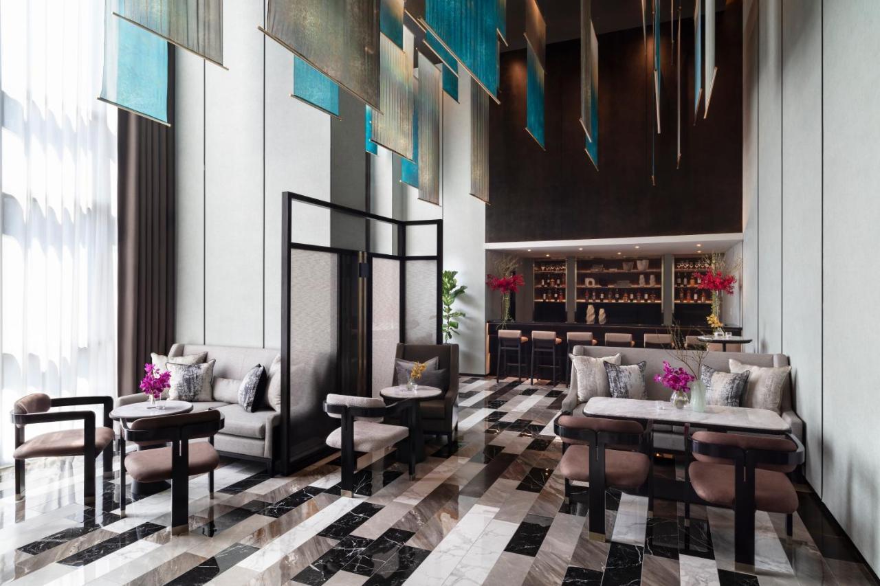 Ascott Thonglor Bangkok Otel Dış mekan fotoğraf The Lounge at the hotel