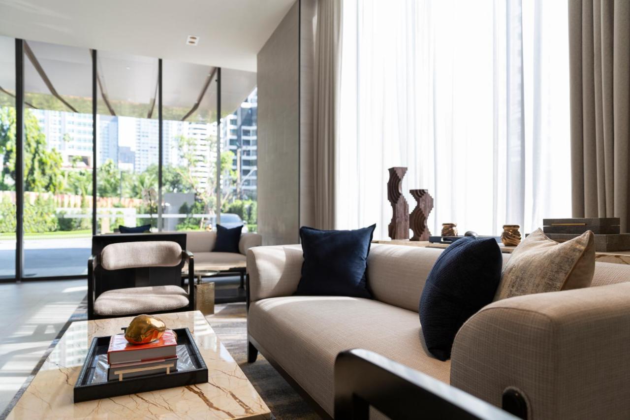 Ascott Thonglor Bangkok Otel Dış mekan fotoğraf The living room of a 3-bedroom unit