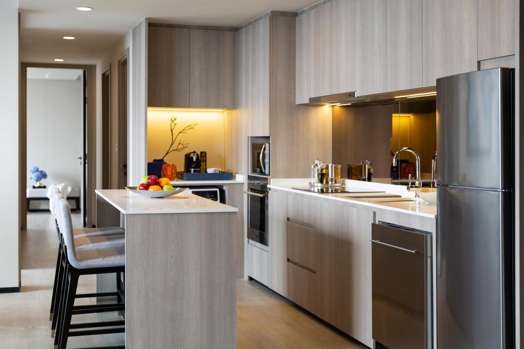 Ascott Thonglor Bangkok Otel Dış mekan fotoğraf A kitchen in a condominium