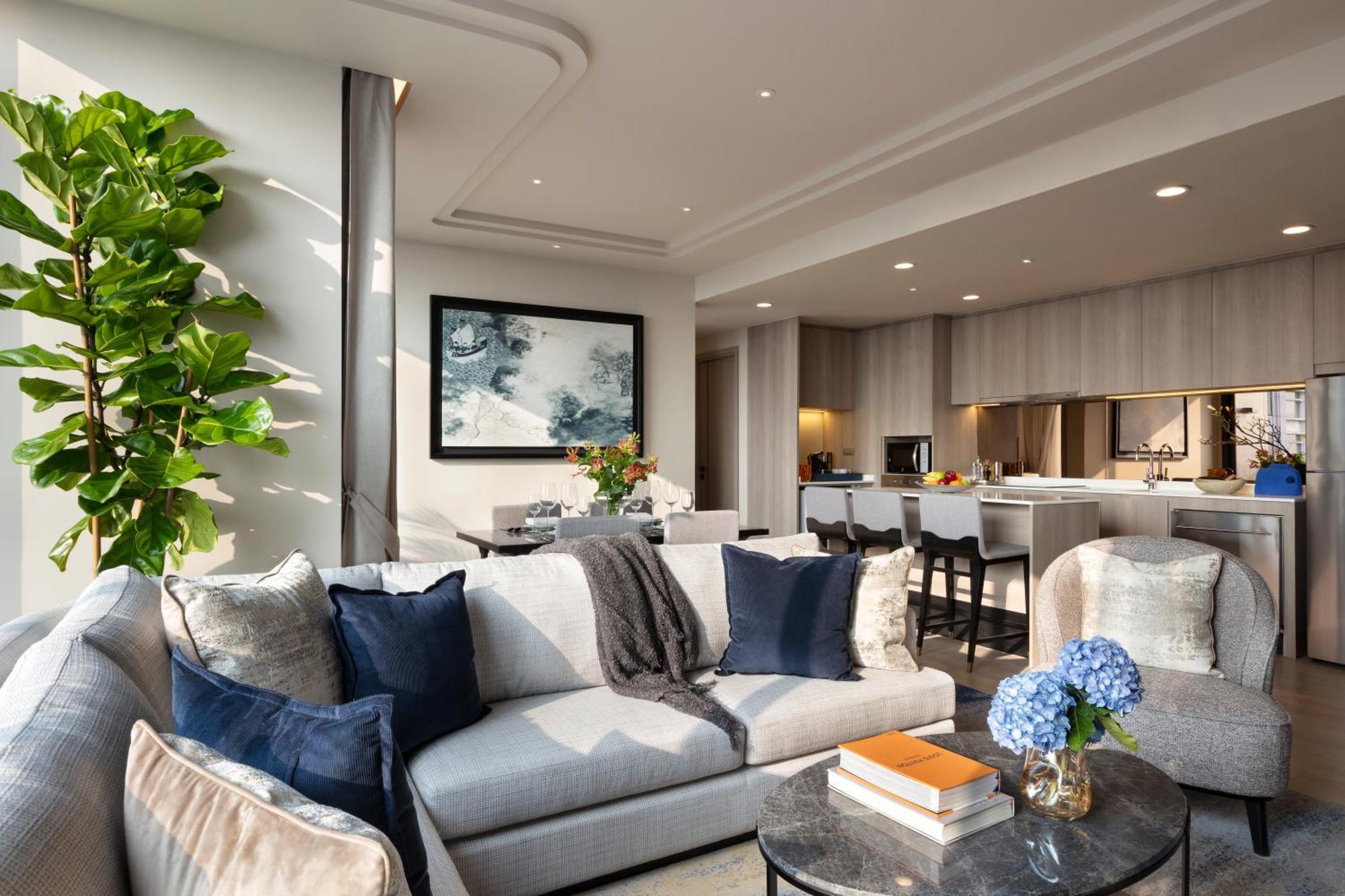 Ascott Thonglor Bangkok Otel Dış mekan fotoğraf The interior of a typical apartment
