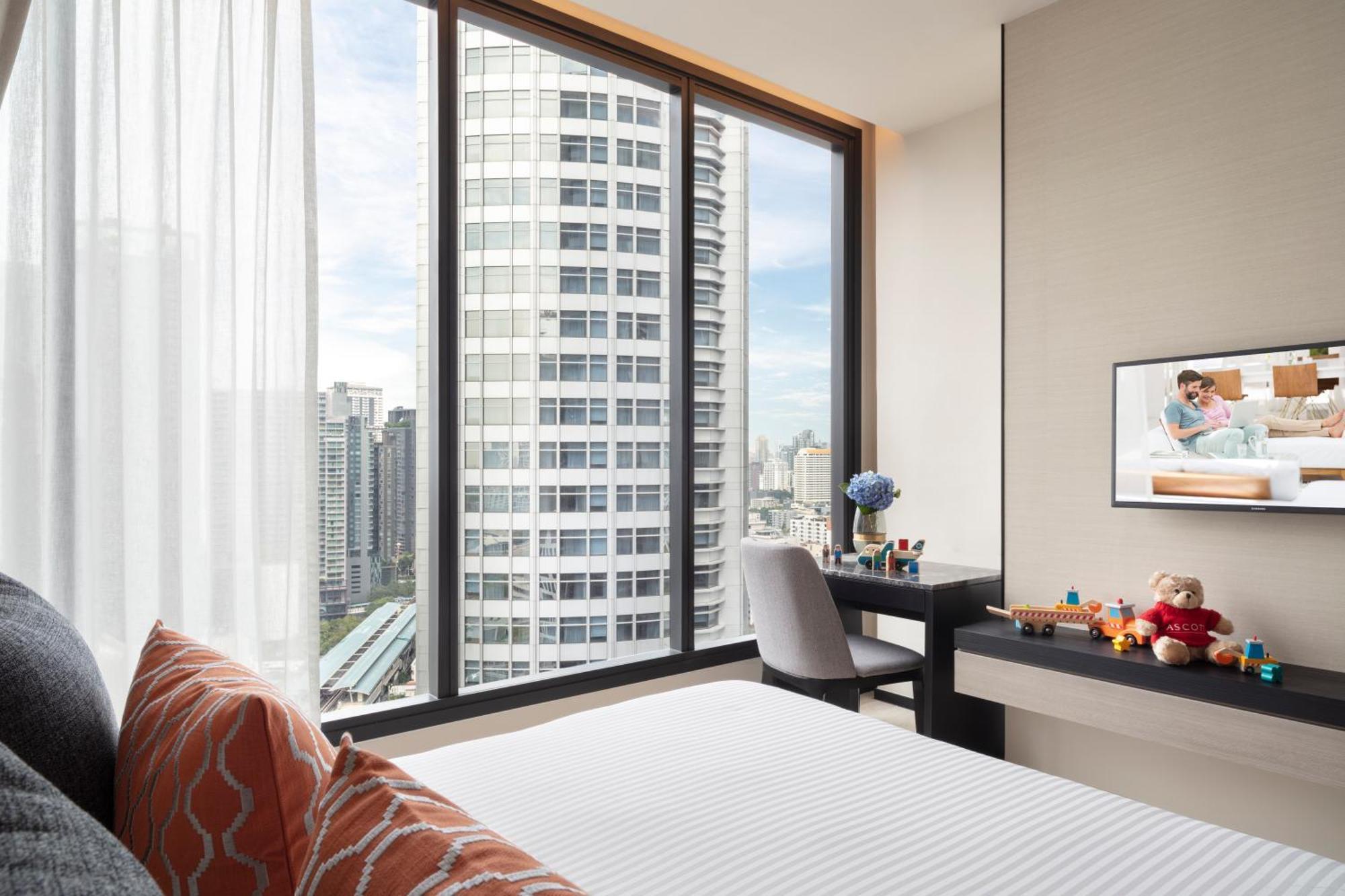 Ascott Thonglor Bangkok Otel Dış mekan fotoğraf A bedroom at The Panorama