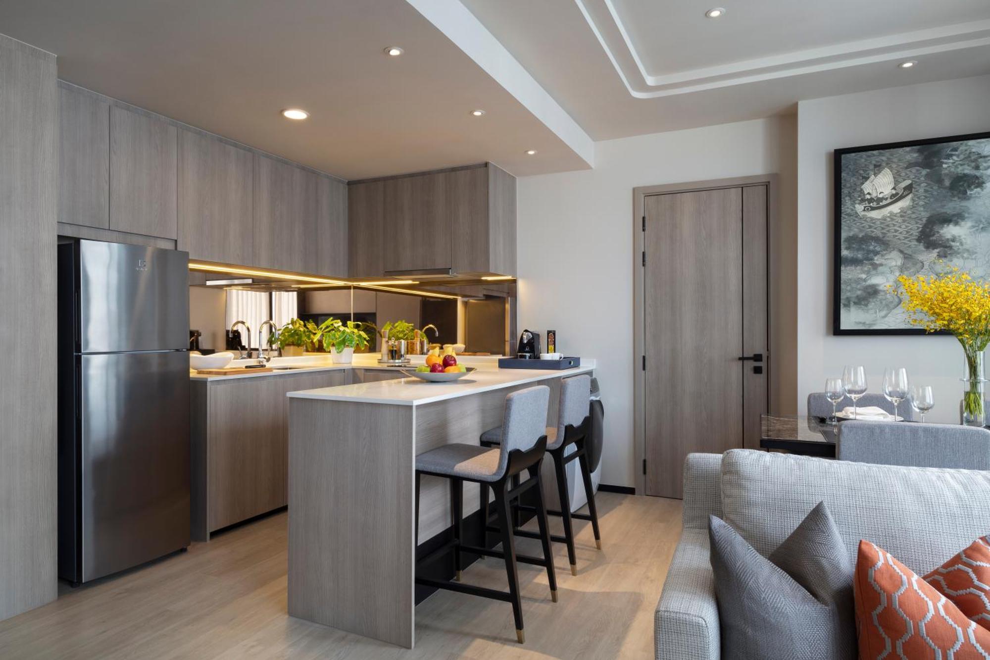 Ascott Thonglor Bangkok Otel Dış mekan fotoğraf A kitchen in a condominium