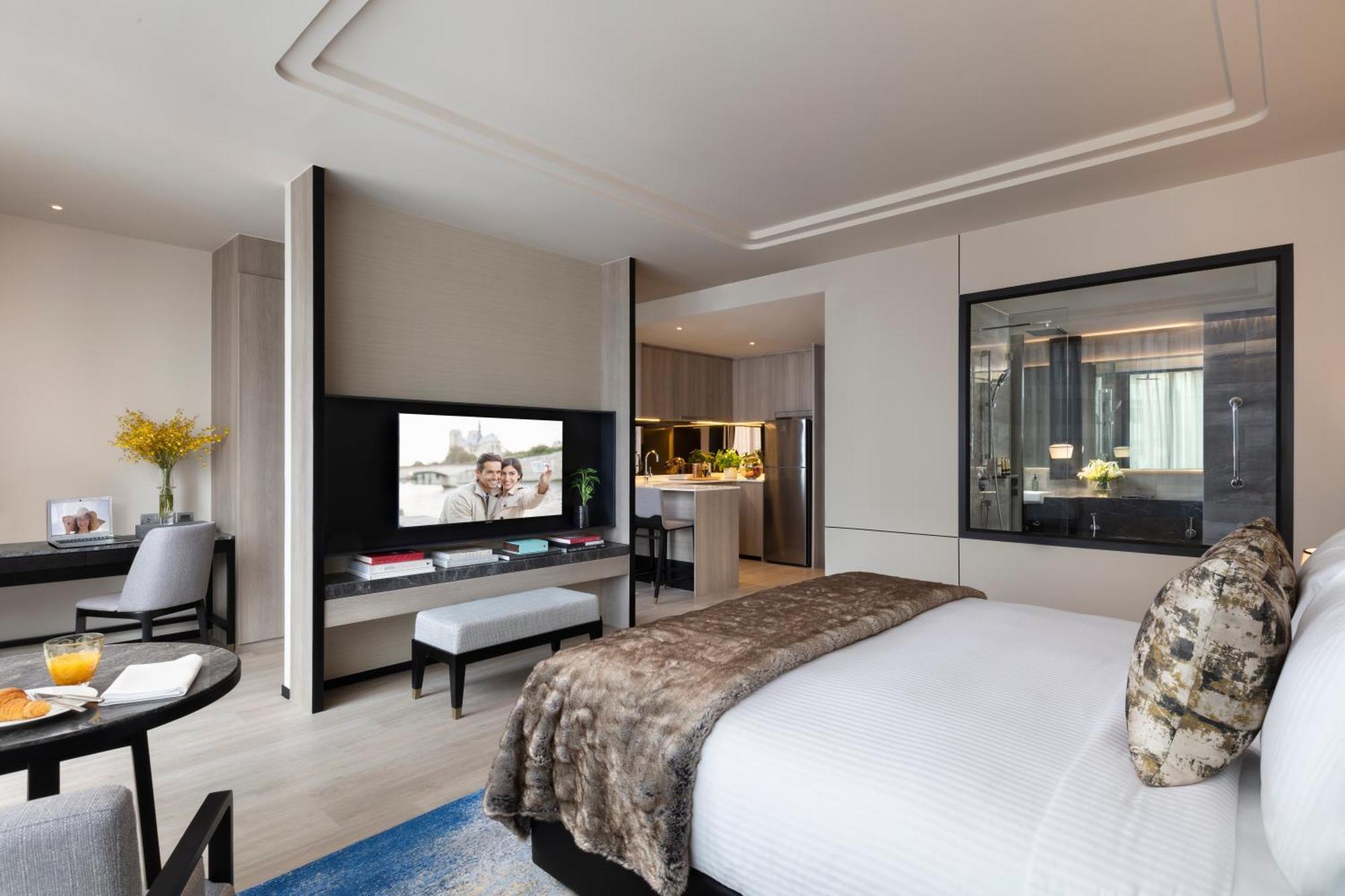 Ascott Thonglor Bangkok Otel Dış mekan fotoğraf A suite at the hotel