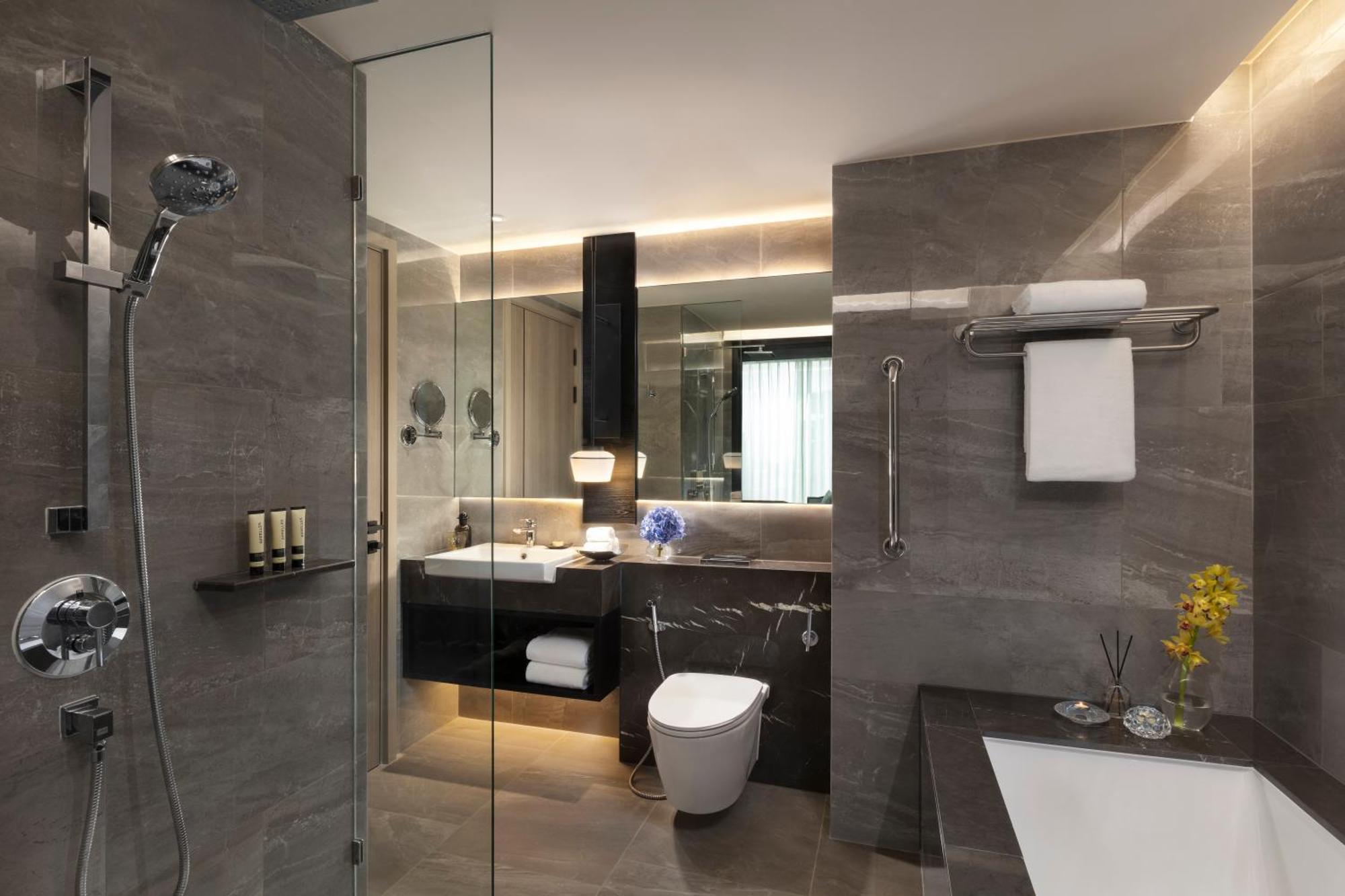 Ascott Thonglor Bangkok Otel Dış mekan fotoğraf Bathroom